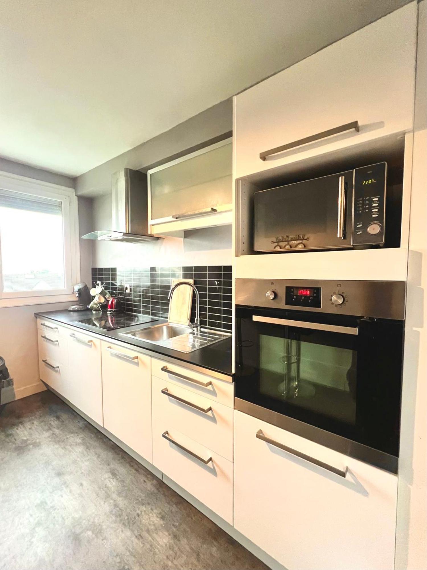 Appartement Proche Gare, 6 Voyageurs Et Stationnement Gratuit Reims Dış mekan fotoğraf